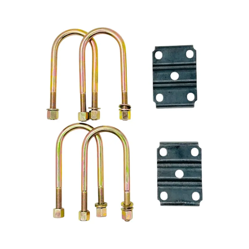 1/2" Trailer U-Bolt Kit For 3" 5200-7000 Lb Axles 1