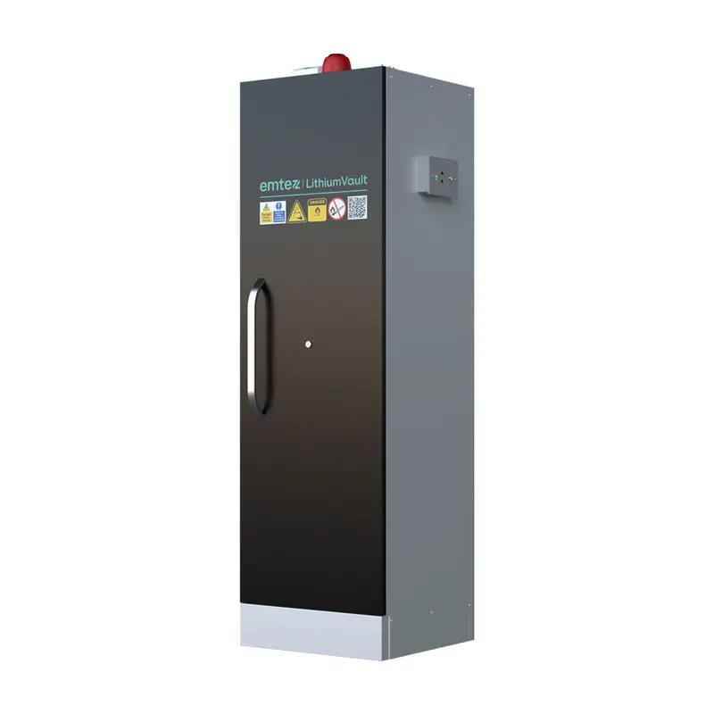 1 Door Lithiumvault Firepro® Cabinet With Control Panel & Charging - Ch-L1f2pg16k 1