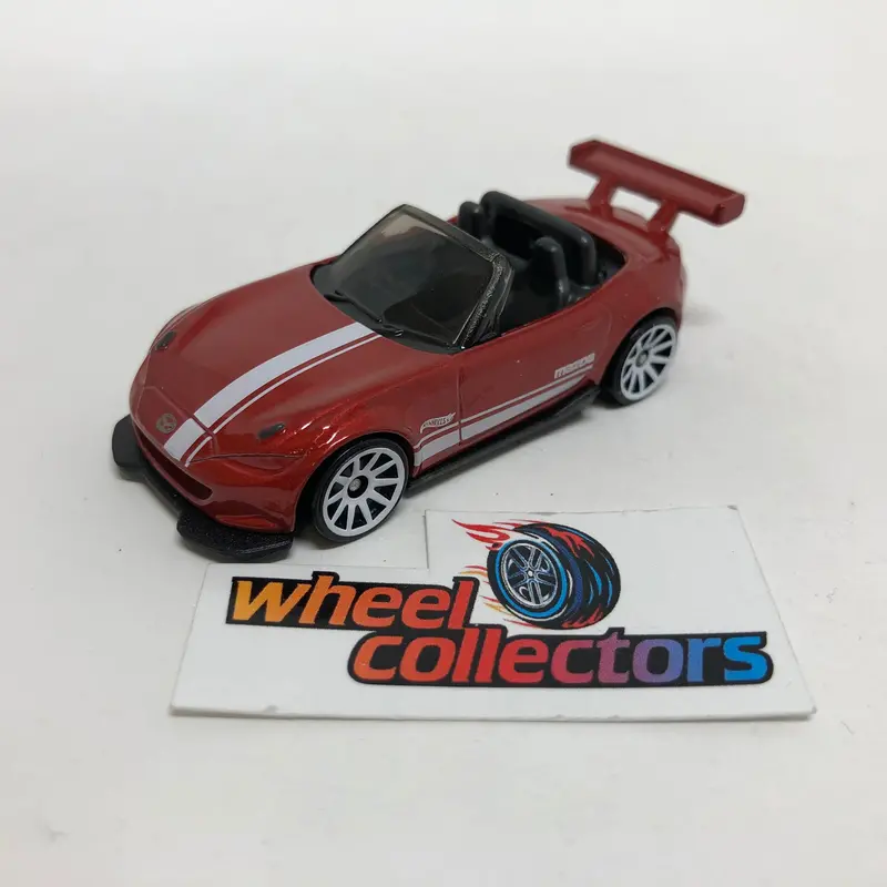 '15 Mazda Mx-5 Miata * Red * Hot Wheels Loose 1:64 Scale 1