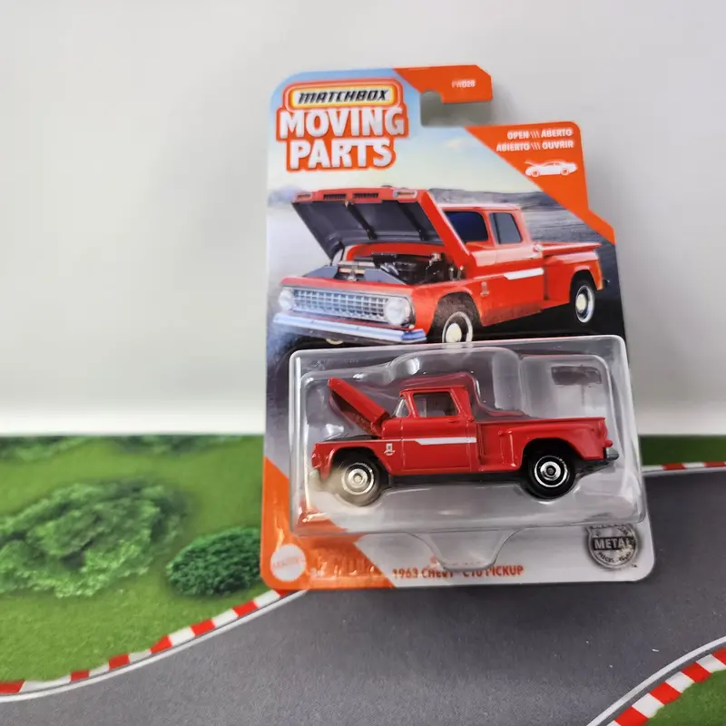 1963 Chevy C10 Pickup * Red * Matchbox Moving Parts 1