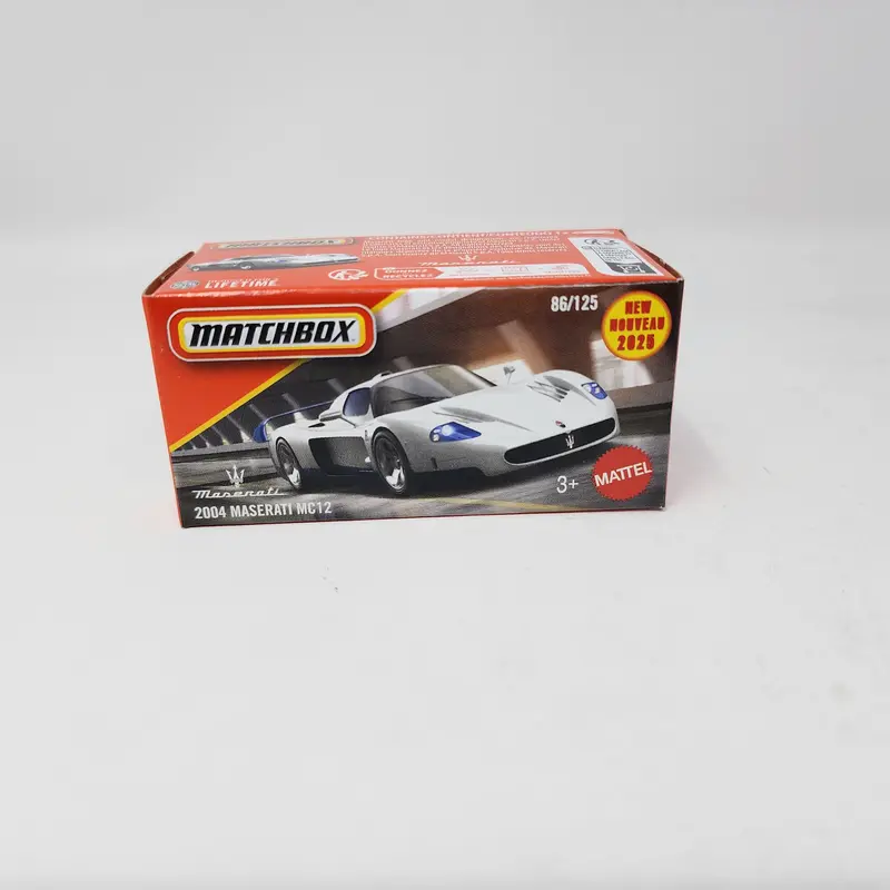 2004 Maserati Mc12 #86 * 2025 Matchbox Power Grabs Case H 1