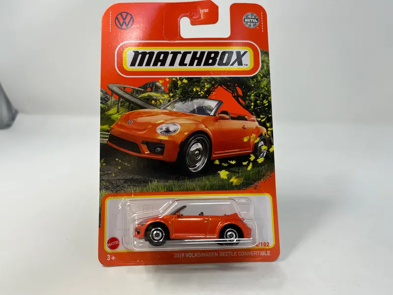 2019 Volkswagen Beetle * Matchbox Basic Series * Orange 1