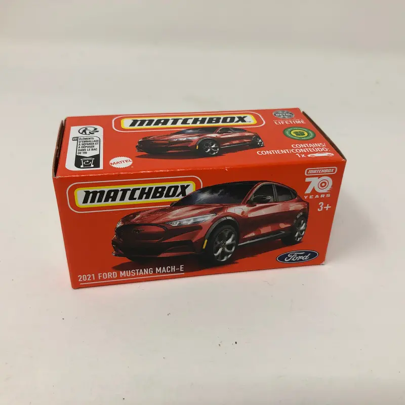 2021 Ford Mustang Mach-E * 2023 Matchbox Power Grabs Series Case J 1