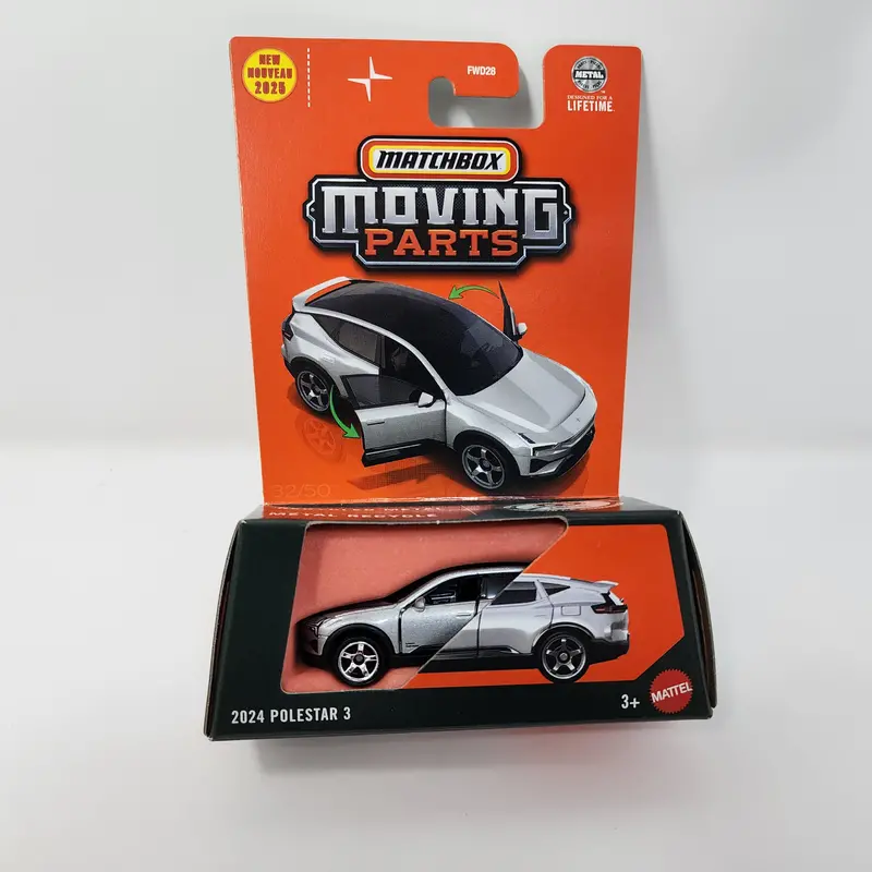 2024 Polestar 3 * 2025 Matchbox Moving Parts Case F 1