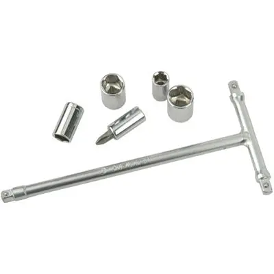 3-Way Mini T-Handle Wrench Tool Kit 1/4" Drive - Tusk 1