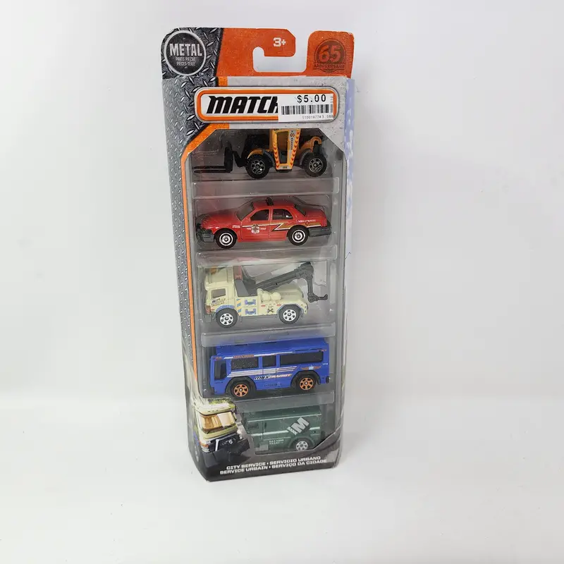 5-Pack City Service * Matchbox Gift Pack 1