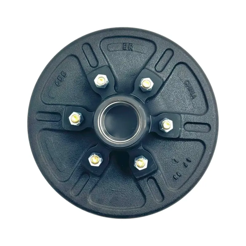 6K Trailer Brake Hub Drum - 6 Lug 1