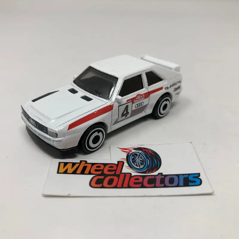 '84 Audi Sport Quattro * White * Hot Wheels Loose 1:64 Scale 1