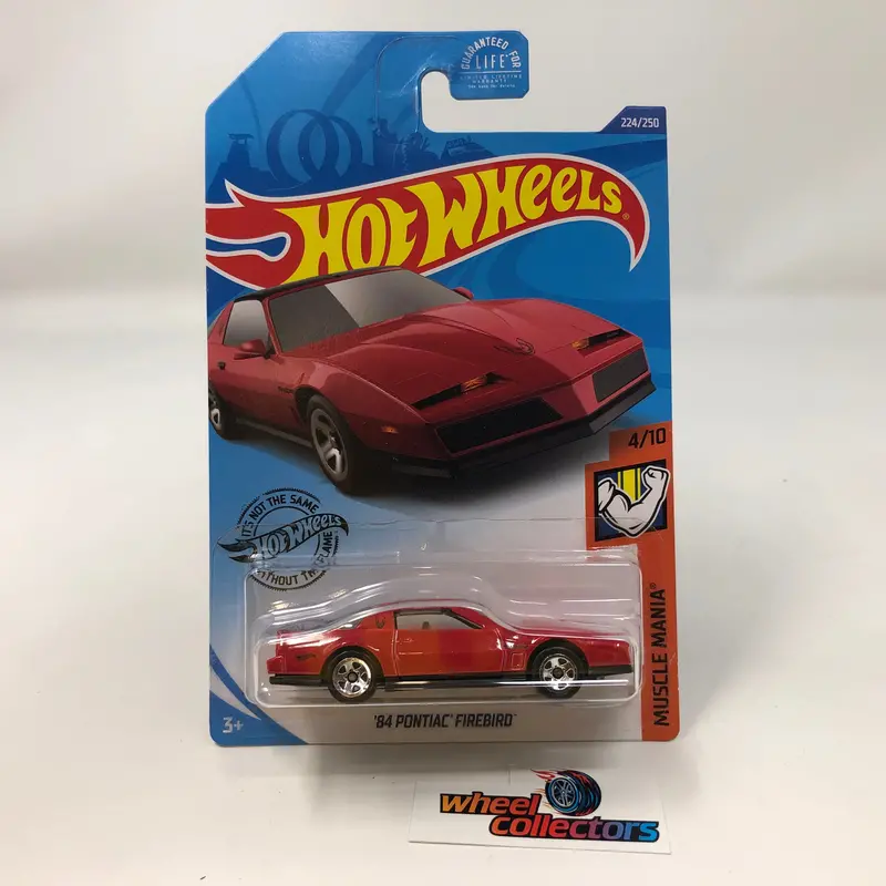 '84 Pontiac Firebird #224 * Red * 2020 Hot Wheels 1