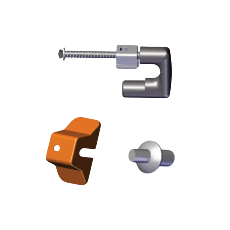Aluminum Lock Tab Assembly For Type 1A M13, 17, 22 And 26 Ladders 1