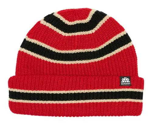 Autumn Slacker Red Beanie 1