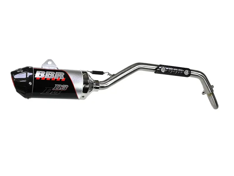 Bbr D3 Exhaust W/ Carbon End Cap - 2019-Current Crf110f 1