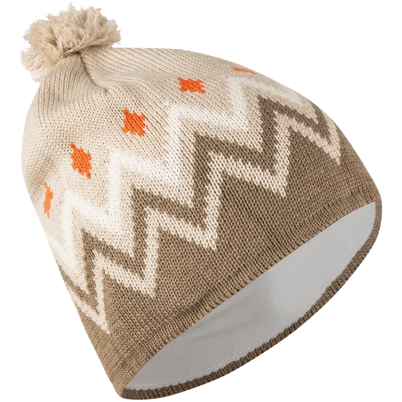 Bjorn Patterned Knit Beanie – Lightweight Winter Hat