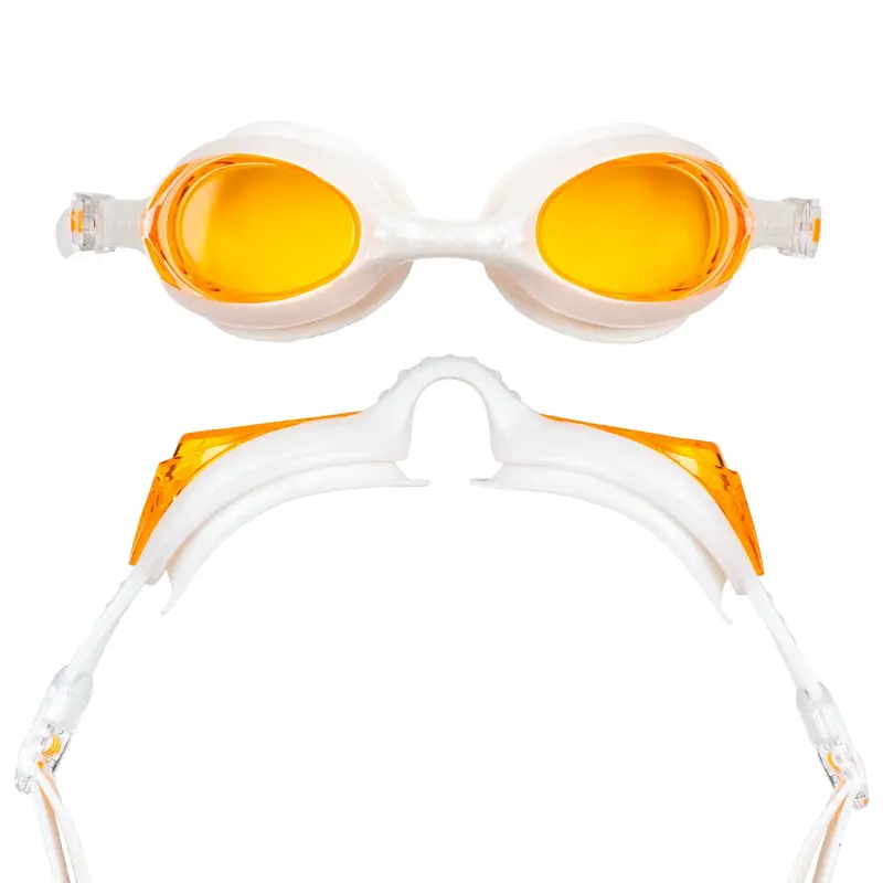 Blue 70 Element Goggles White W/Orange Lens 1