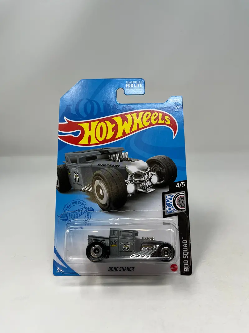 Bone Shaker #161 * 2021 Hot Wheels * Grey 1