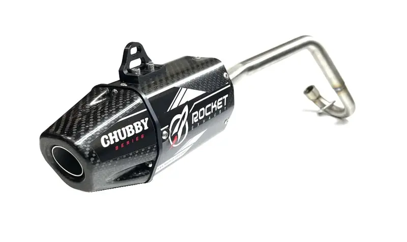 Carbon Rocket Exhaust Full System - Chubby Series - Crf110 1