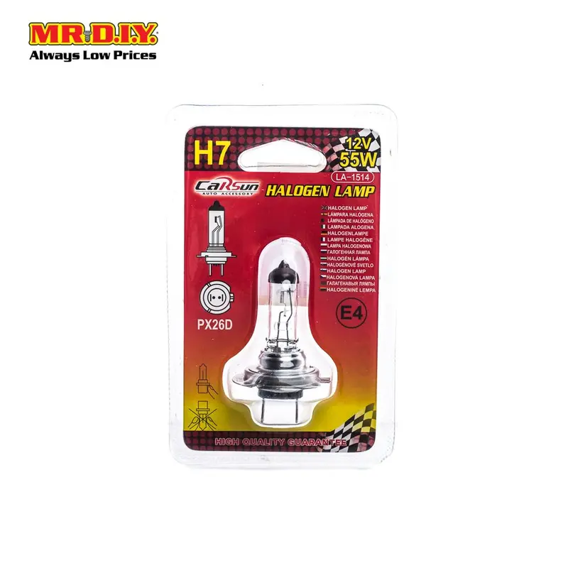 Carsun Halogen Bulb White Px26d 1
