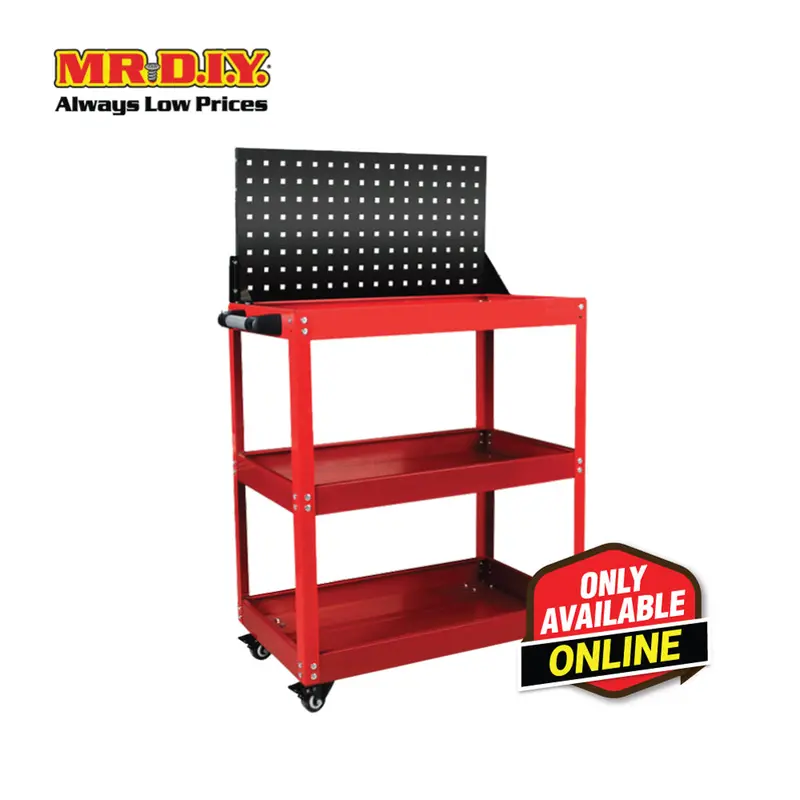 Cart Trolley With Tool Rack Storage Panel 1