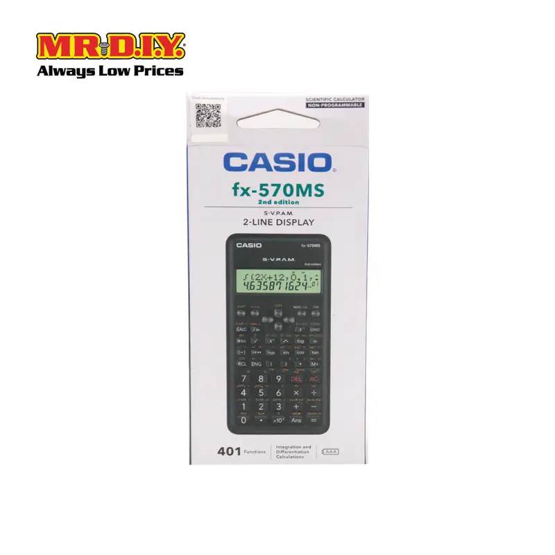 Casio Fx-570Ms Calculator (2Nd Edition) 1
