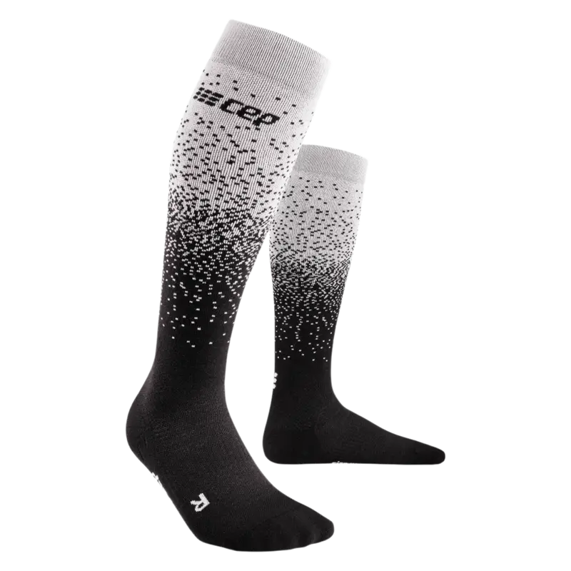 Cep Snowfall Socks Skiing Tall 1
