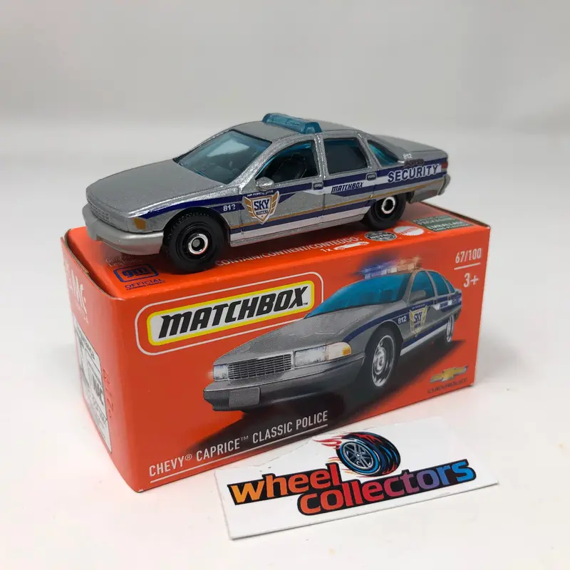 Chevy Caprice Classic Police * 2022 Matchbox Power Grabs Case D Release 1