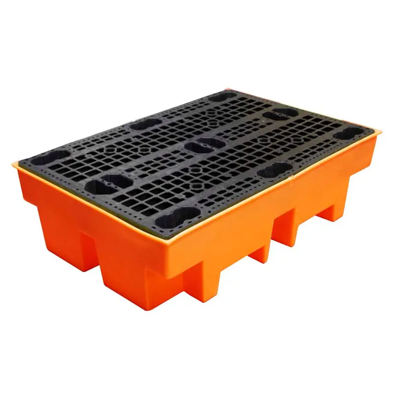 (Clearance) Orange Drum Spill Pallet - Bp2 1