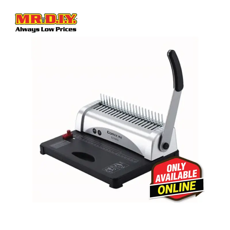 Comix Comb Binding Machine Max Punch 12 Sheets (370X260x335) 1