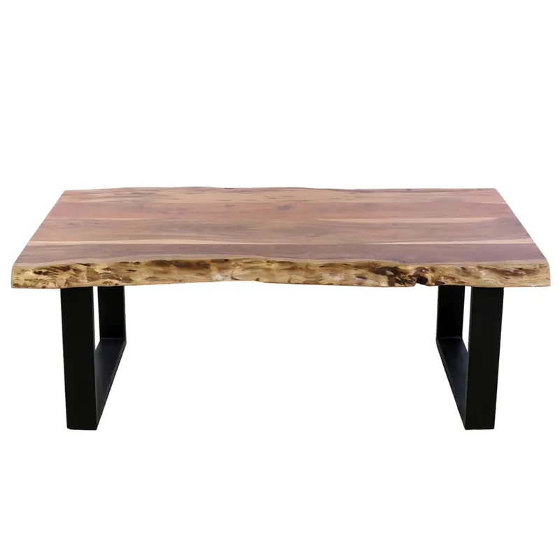 Construct Live Edge Reclaimed Wood Coffee Table - Matthew Izzo Collection 1