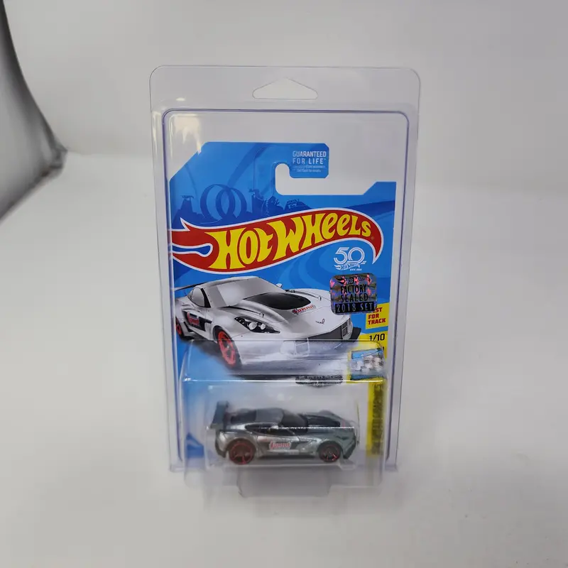 Corvette C7.R Zamac * Hot Wheels 2018 W/ Factory Holo 1