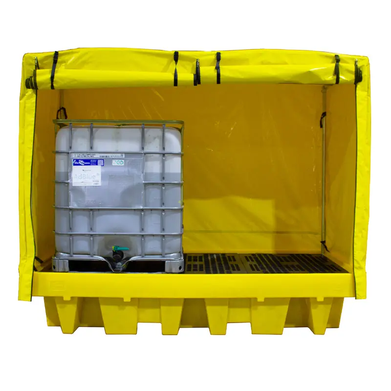Covered Ibc Spill Pallet - Bb2c 1