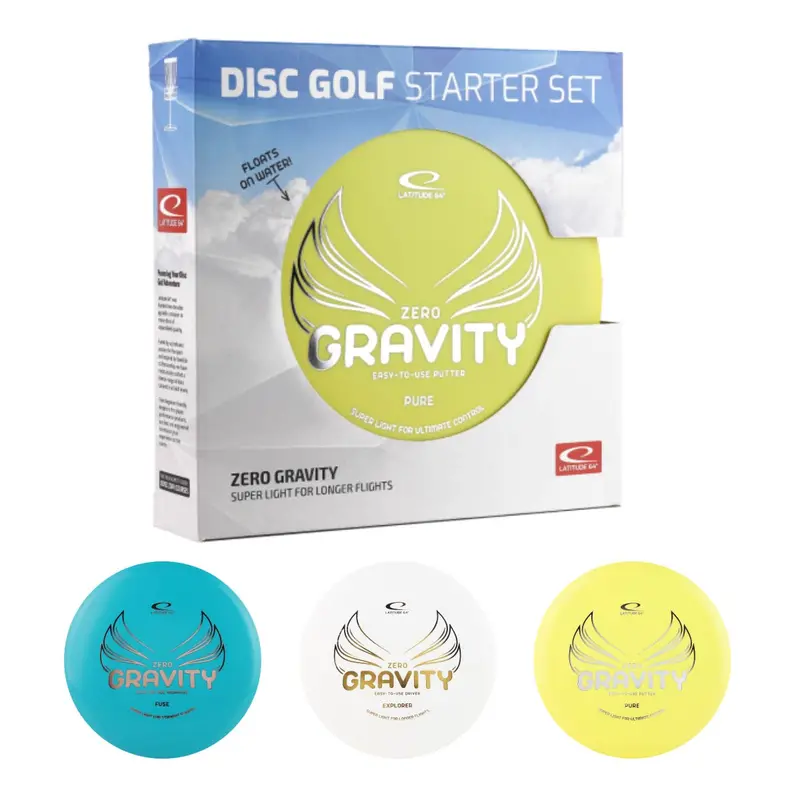 Disc Golf Starter Set Zero Gravity 1