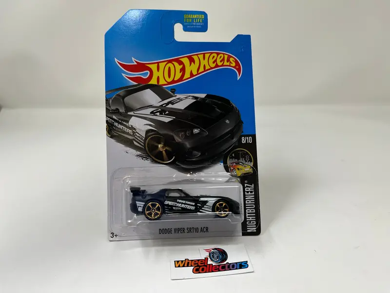 Dodge Viper Srt10 Acr * Black Kmart Only * 2016 Hot Wheels 1