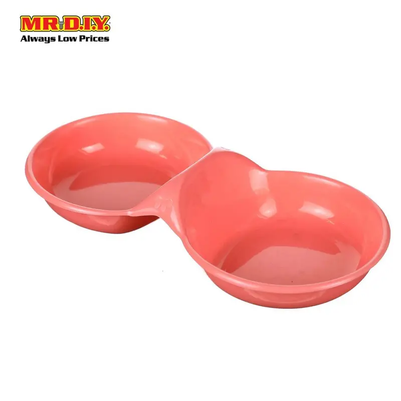 Double Dish Pet Bowl 1