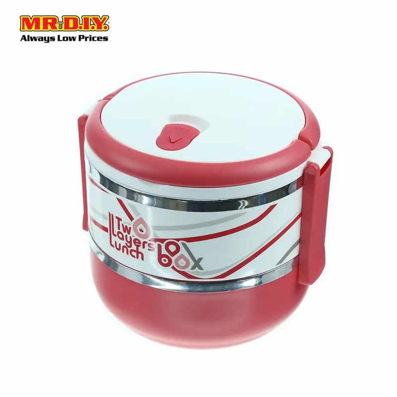 Double Layer Plastic Lunch Box 1