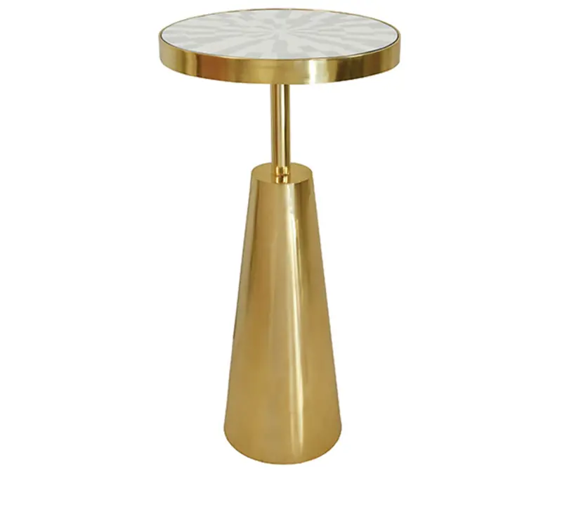 Elias Brass & Bone Accent Table 1