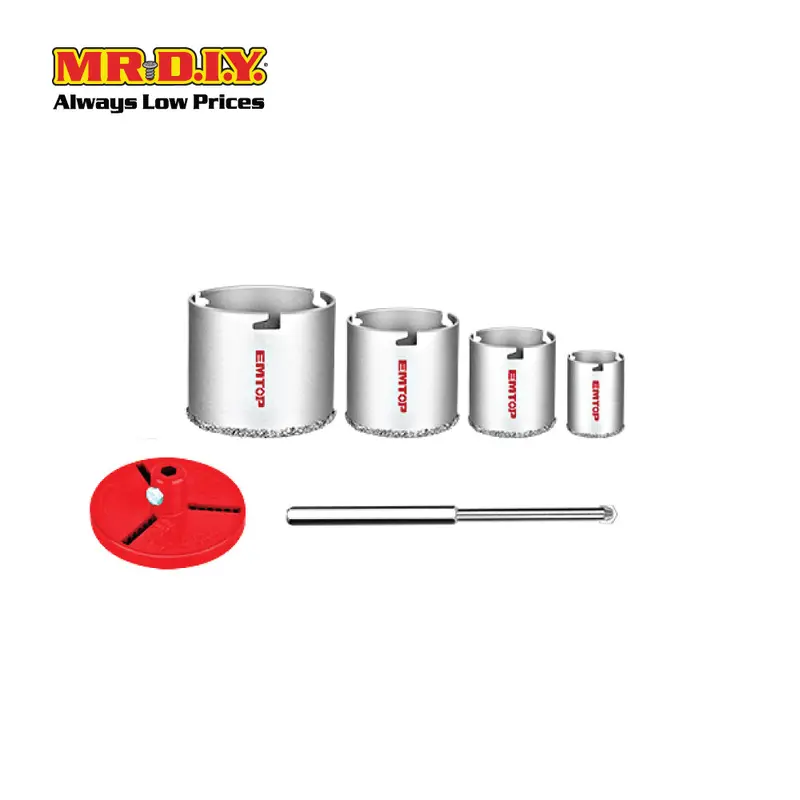 Emtop Carbide Gritted Hole Saw Set Ehsw2062 1