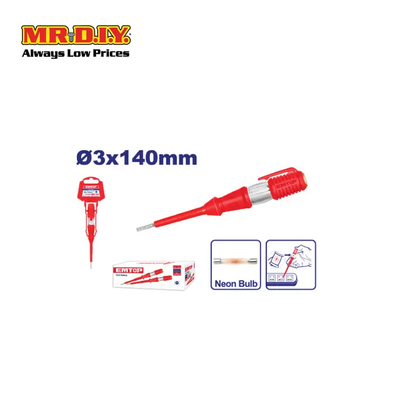 Emtop Test Pencil 3X140mm - Etpl14001 1