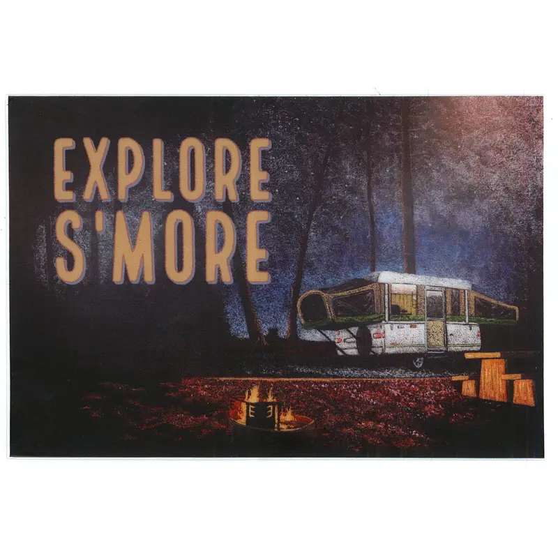 Explore S'more Decal 1