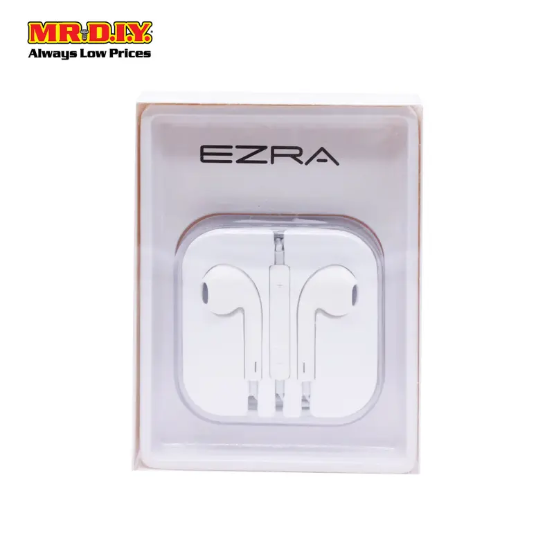 Ezra Audio Jack 3.5Mm In-Ear Wired Earphone With Microphone And Volume Control (1.1M) 1