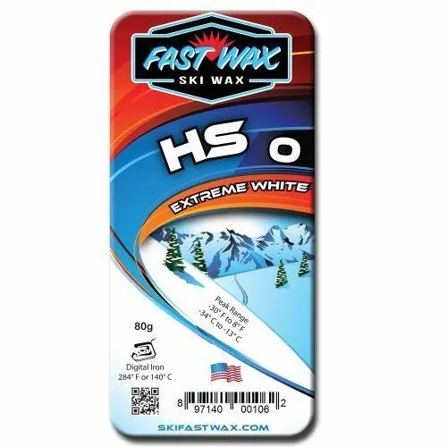Fast Wax Hs-0 White Glide Wax - 80G 1