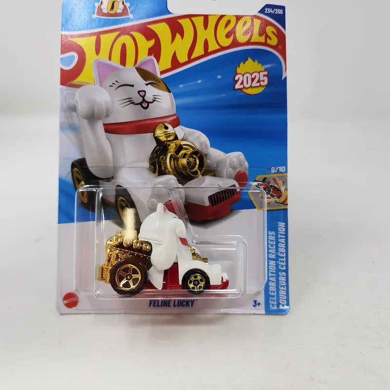 Feline Lucky #234 * 2025 Hot Wheels  New! N Case 1