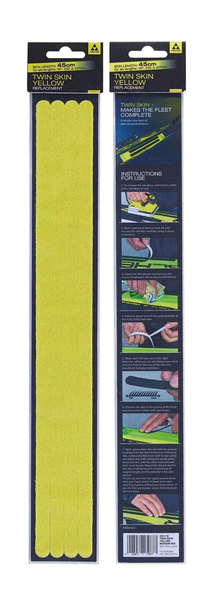 Fischer Twin Skin Replacement Strips 1