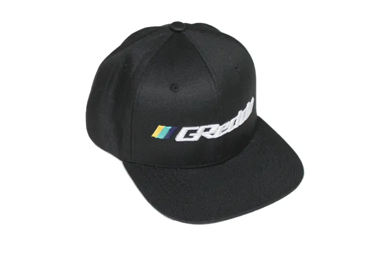Forward Stripe Greddy Logo Snap-Back Cap - Black 1