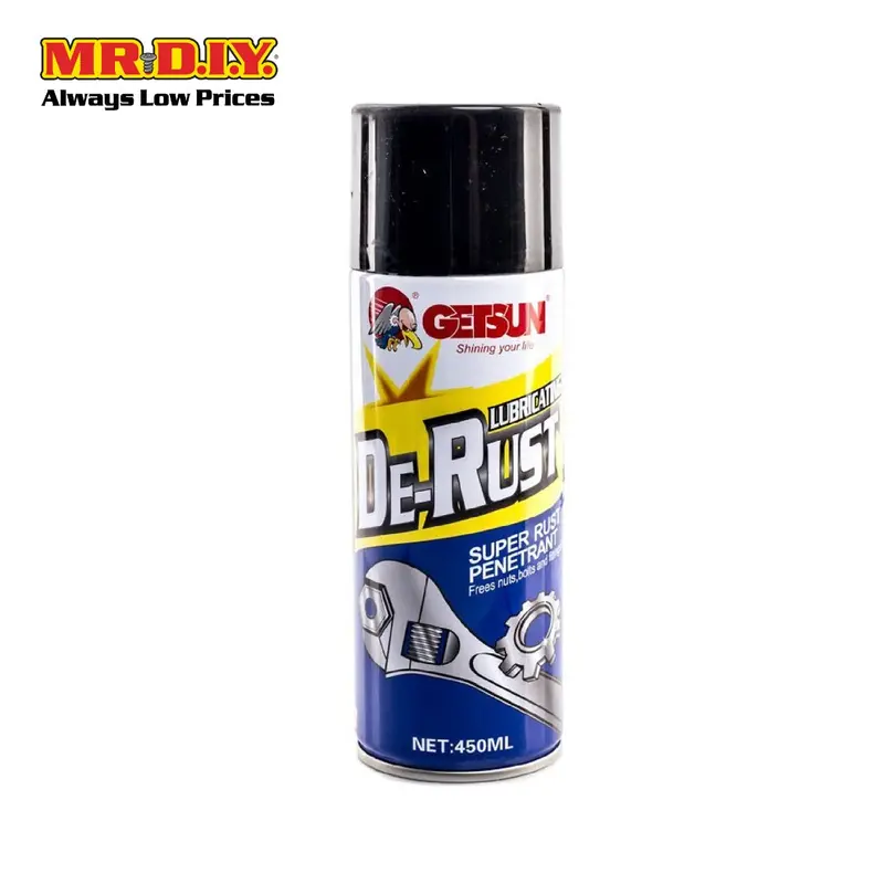 Getsun De-Rust Lubricating Spray 1