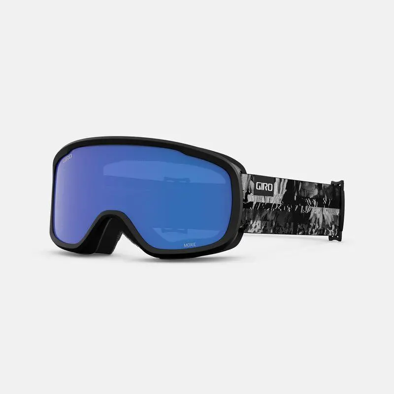 Giro Moxie Goggle In Black/White Data Mosh With Grey Cobalt Lens 1