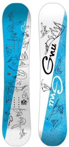 Gnu Kids Recess Snowboard 2024 1