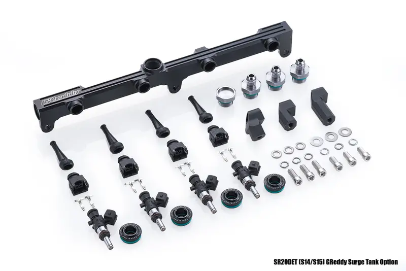 Greddy Fuel Delivery Kit(S) Sr20det (Greddy) S14/S15 Black - (13923313 13923314 13923315) 1