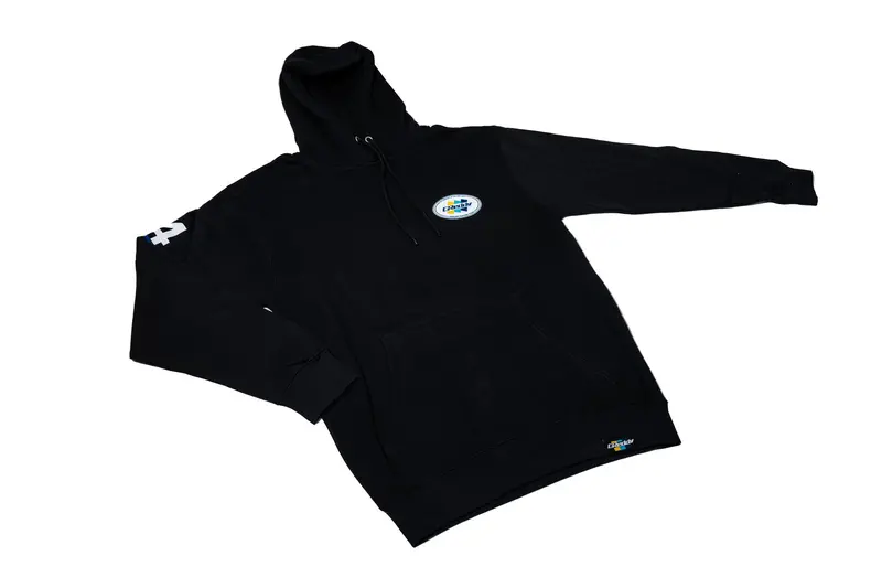 Greddy Racing Team Oval Logo Pullover Hood - Black 1
