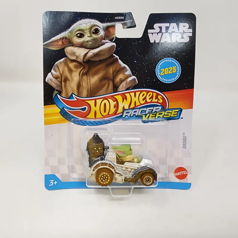 Grogu Star Wars * 2025 Hot Wheels Racer Verse Case A 1