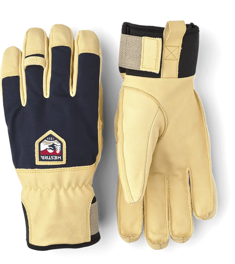 Hestra Sarek Ecocuir Glove In Navy 1